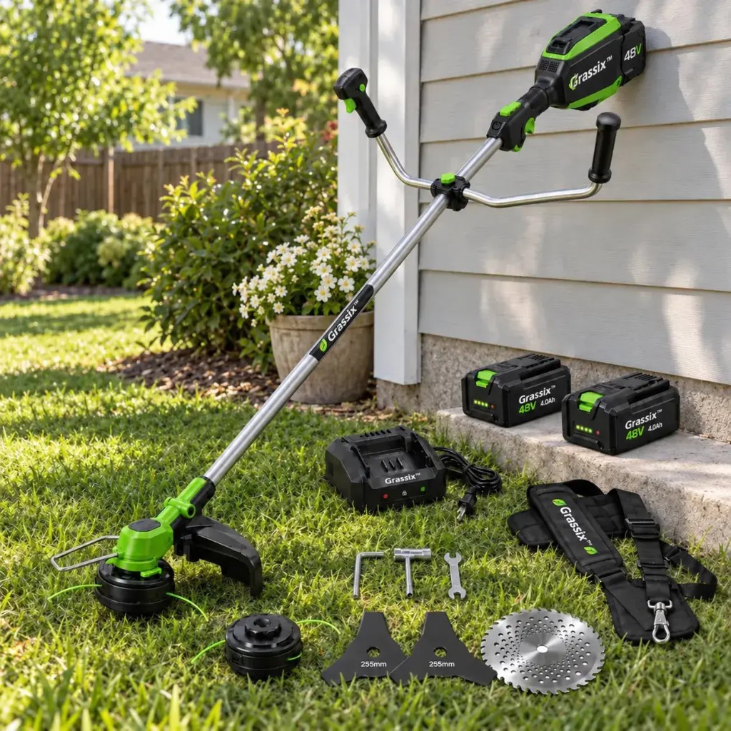 Grassix™ — coppia di batterie 48V nel kit